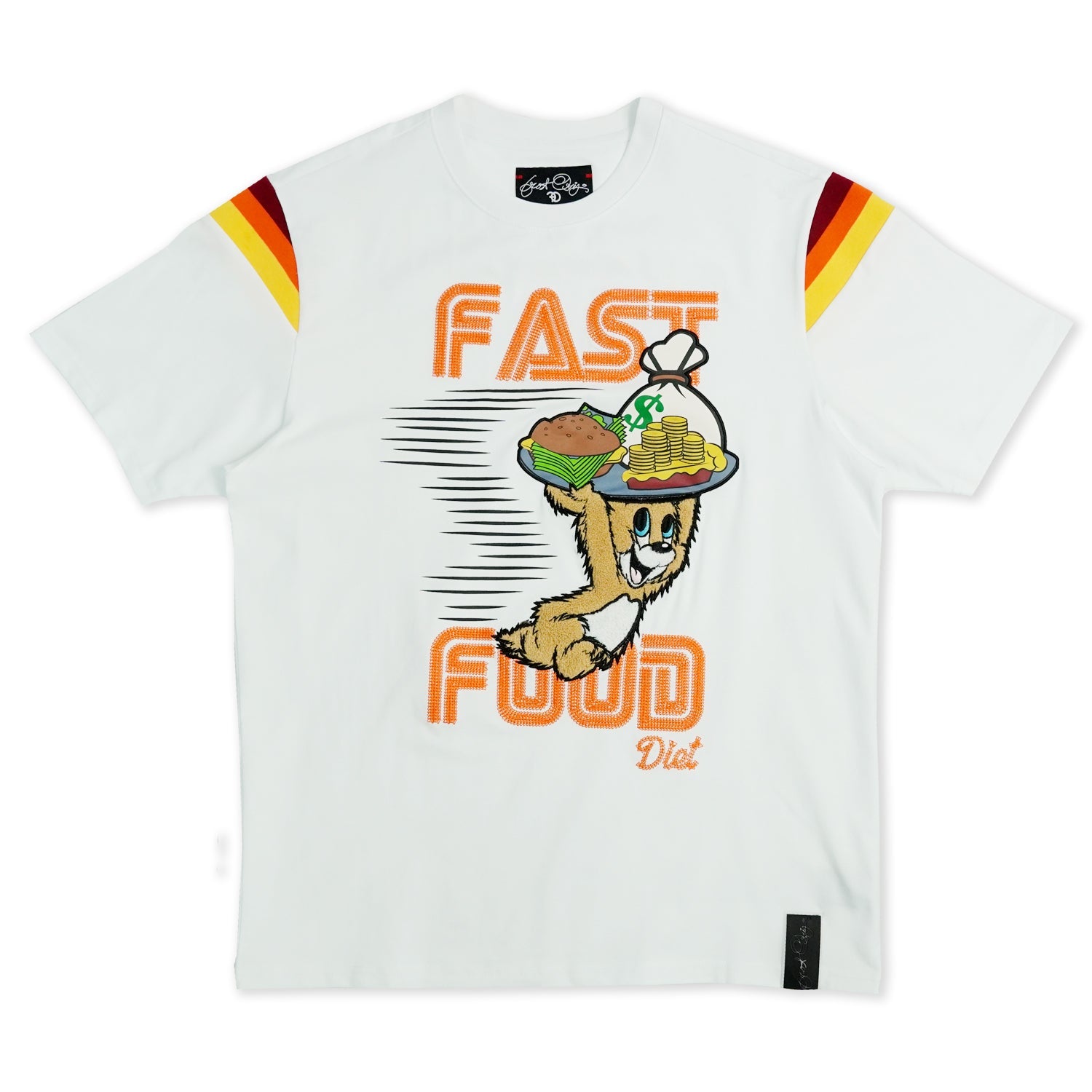 F121 Fast Food Tee - White