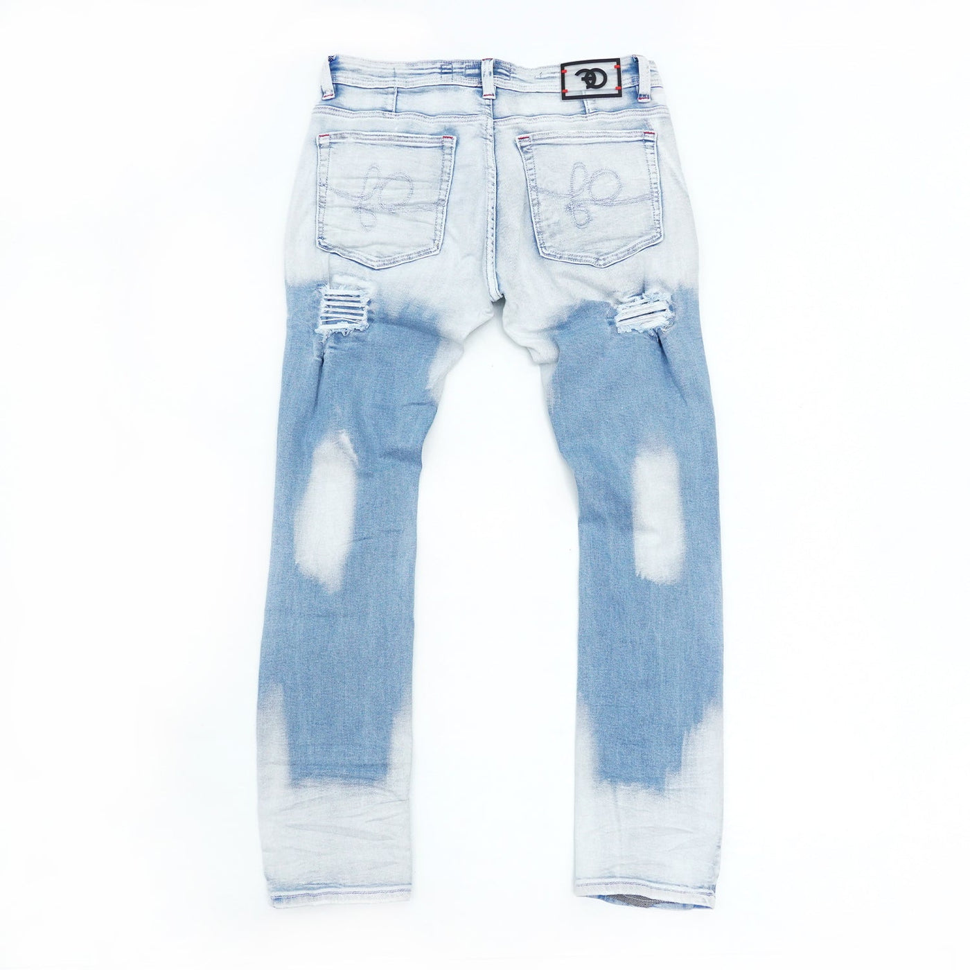 F1707 Frost Angel Denim Jeans - Light Wash