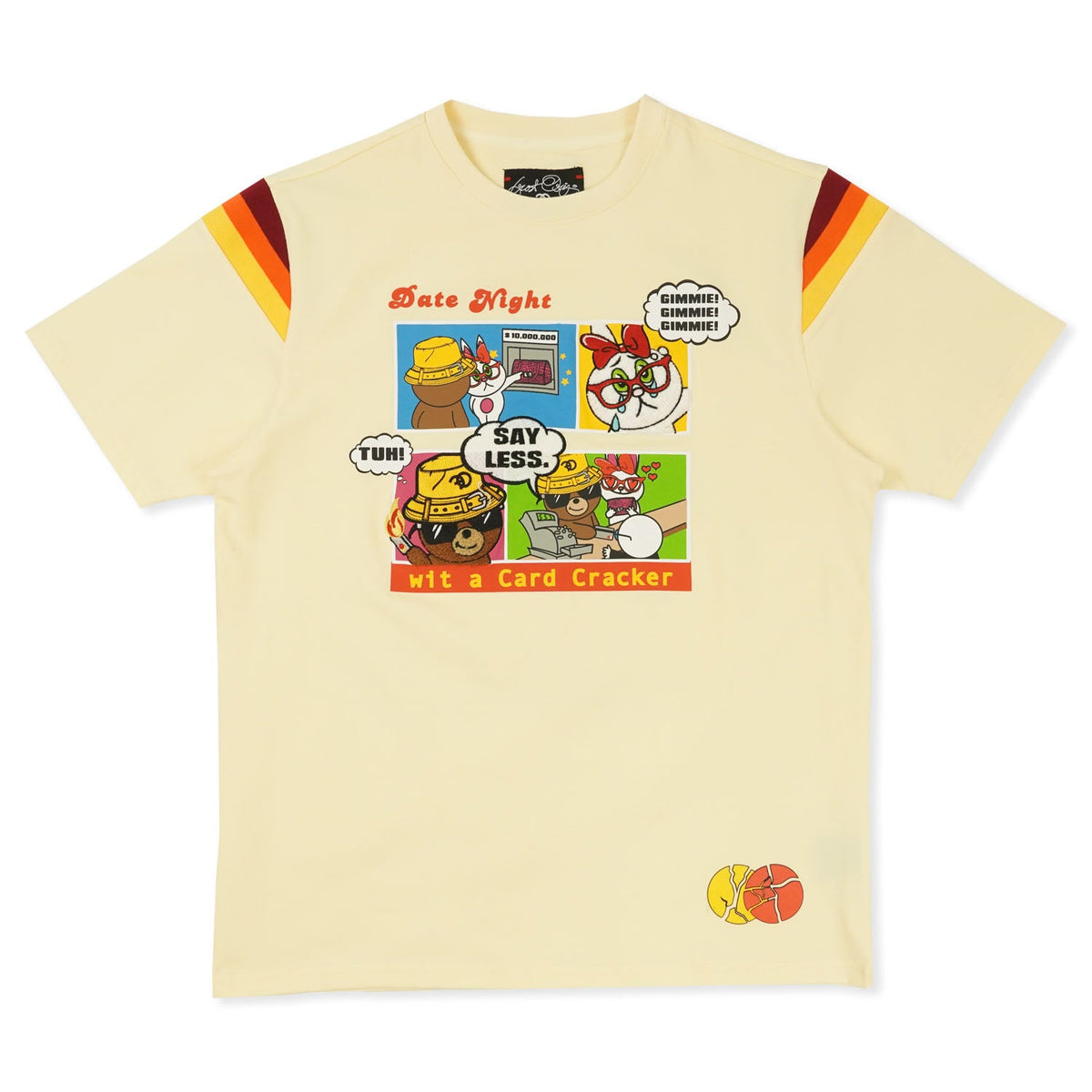 Makobi F177 Date Night Tee in Natural