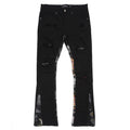 F1915 Angel Tapestry Jeans - Black