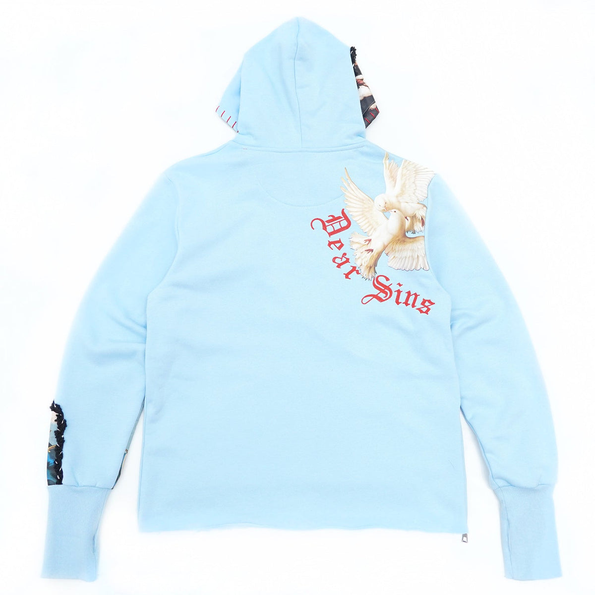Makobi F5107 Frost Angel Pullover Hoodie in Blue, view 5