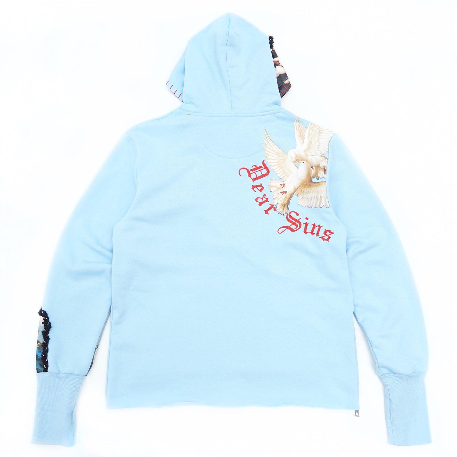 Makobi F5107 Frost Angel Pullover Hoodie in Blue, view 5