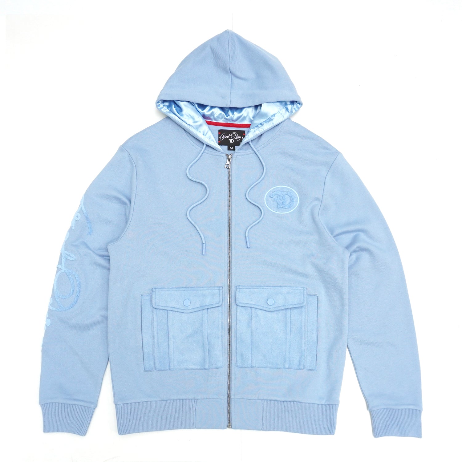 F5735 Frost Essential Fleece Hoodie - آبی