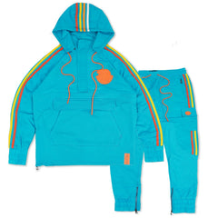 F5750 & F6350 - Frost No Feelings Fleece/Nylon Set - Blue