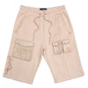 F677 Frost Essential Fleece Shorts - Khaki