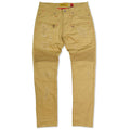Makobi M1786 Makobi Prado Biker Jeans with Rip & Repair in Khaki