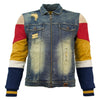 M1010 Makobi Ultra Suede Denim Jacket - Vintage Wash