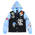 M1040 ife pa Denimu jaketi - Black / dudu
