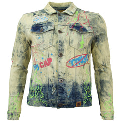 M1052 Makobi Fire Denim Jacket - Dirt Wash