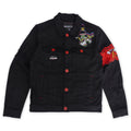 Makobi M1064 Hunting Season Denim Jacket in Black/Black