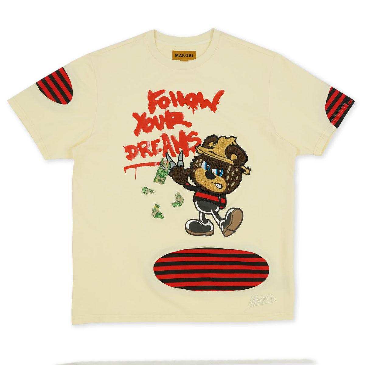 M135 Follow Your Dream Tee - Natural