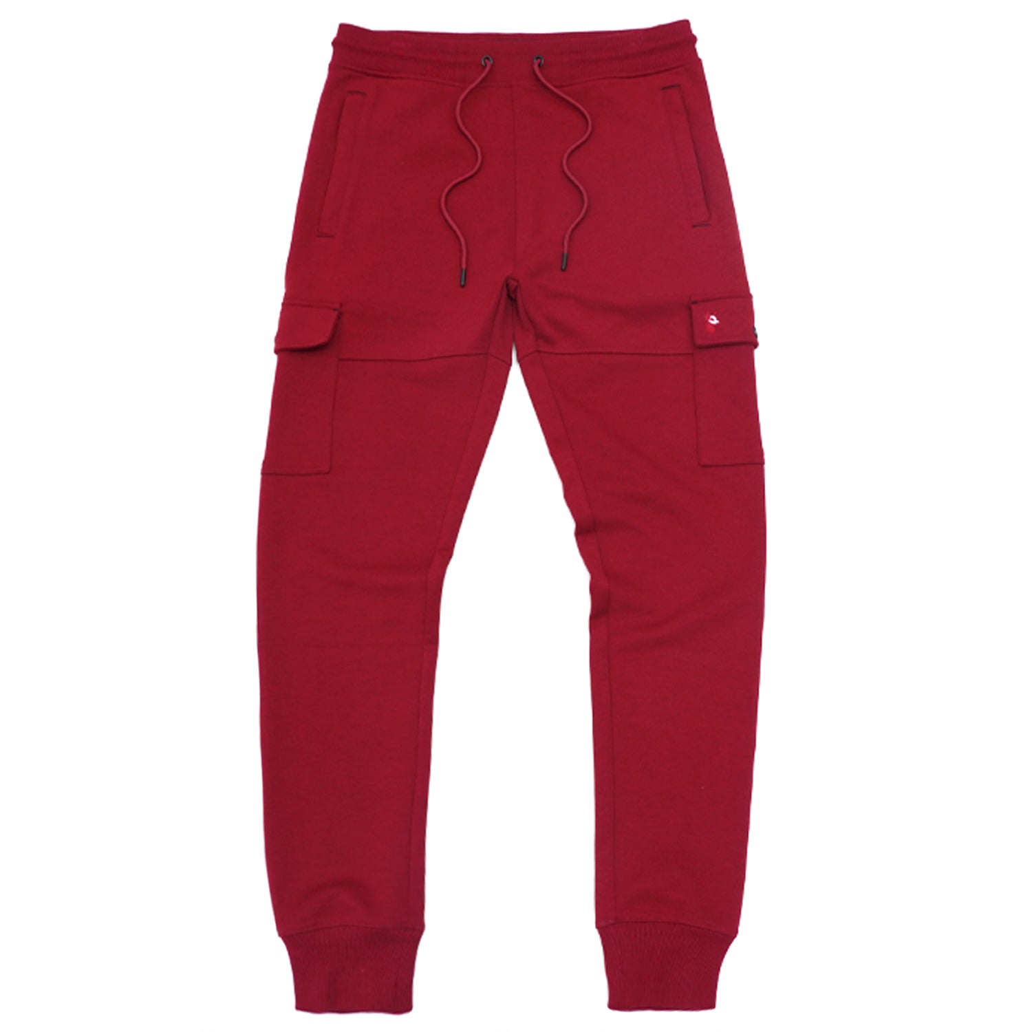Makobi M4810 Tech Fleece Half in Zip Pull Over Set - Burgundy, view 3