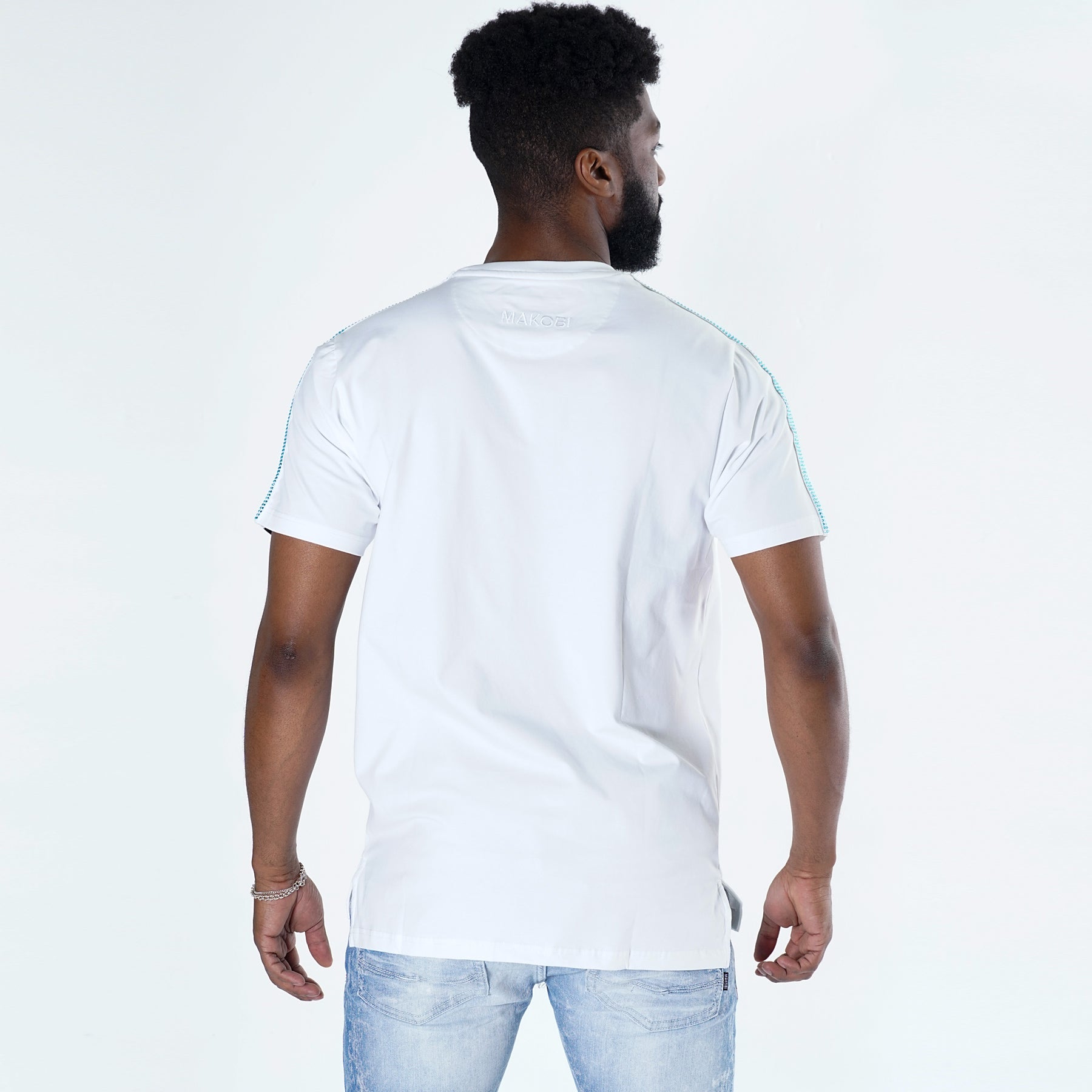 تی شرت مار رز ماکوبی M180 - سفید