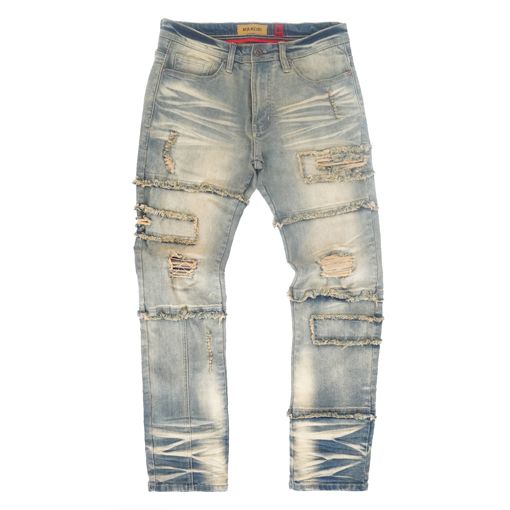 M1912 Bergamo Fray Jeans - Dirt