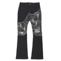 Makobi M1919 Costello Stack Jeans in Black