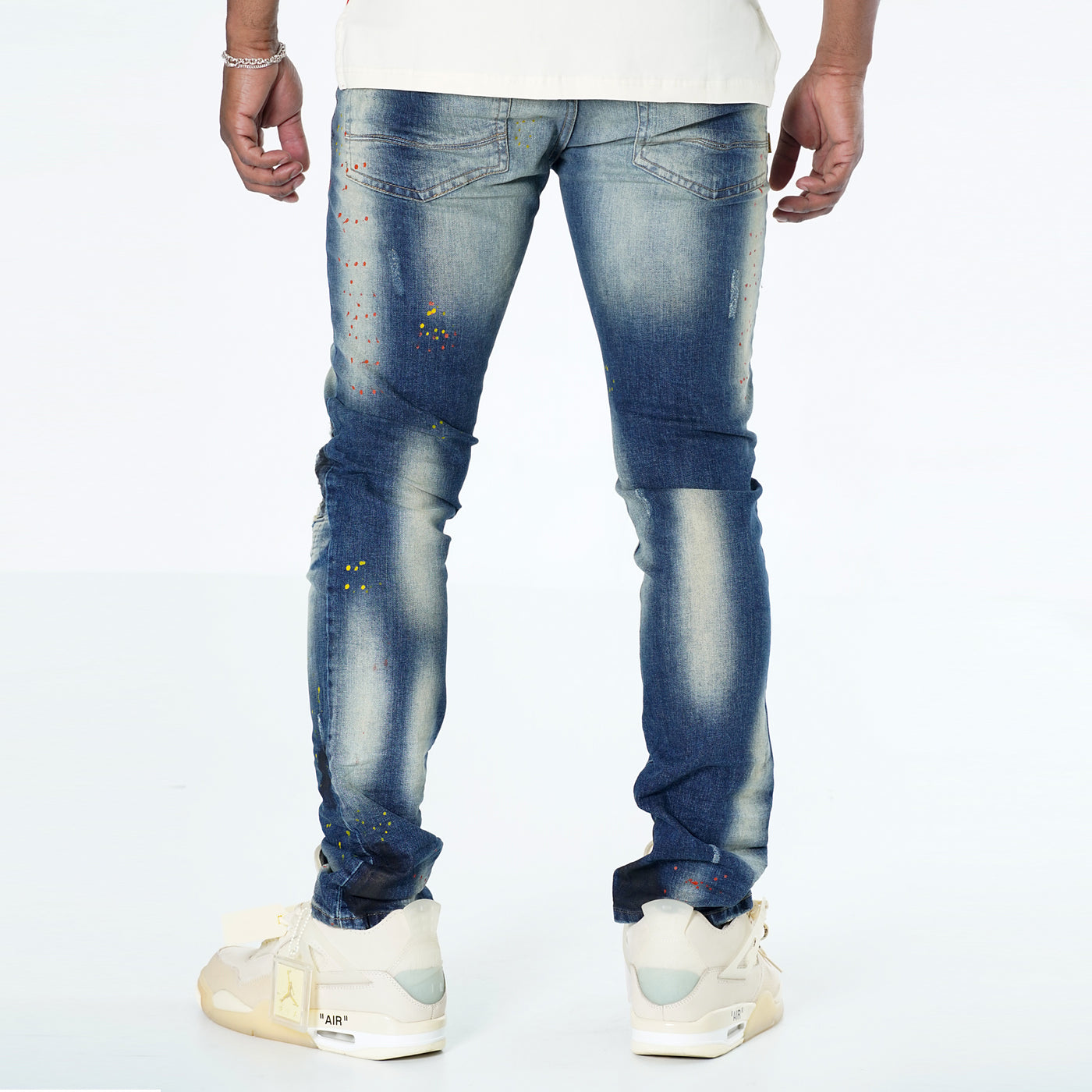 M1920 Zuma Shredded Jeans - Dirt Wash