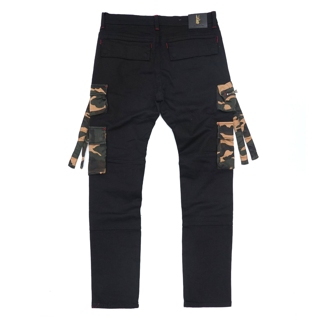 M1930 Aries Cargo Denim Jeans - Camo
