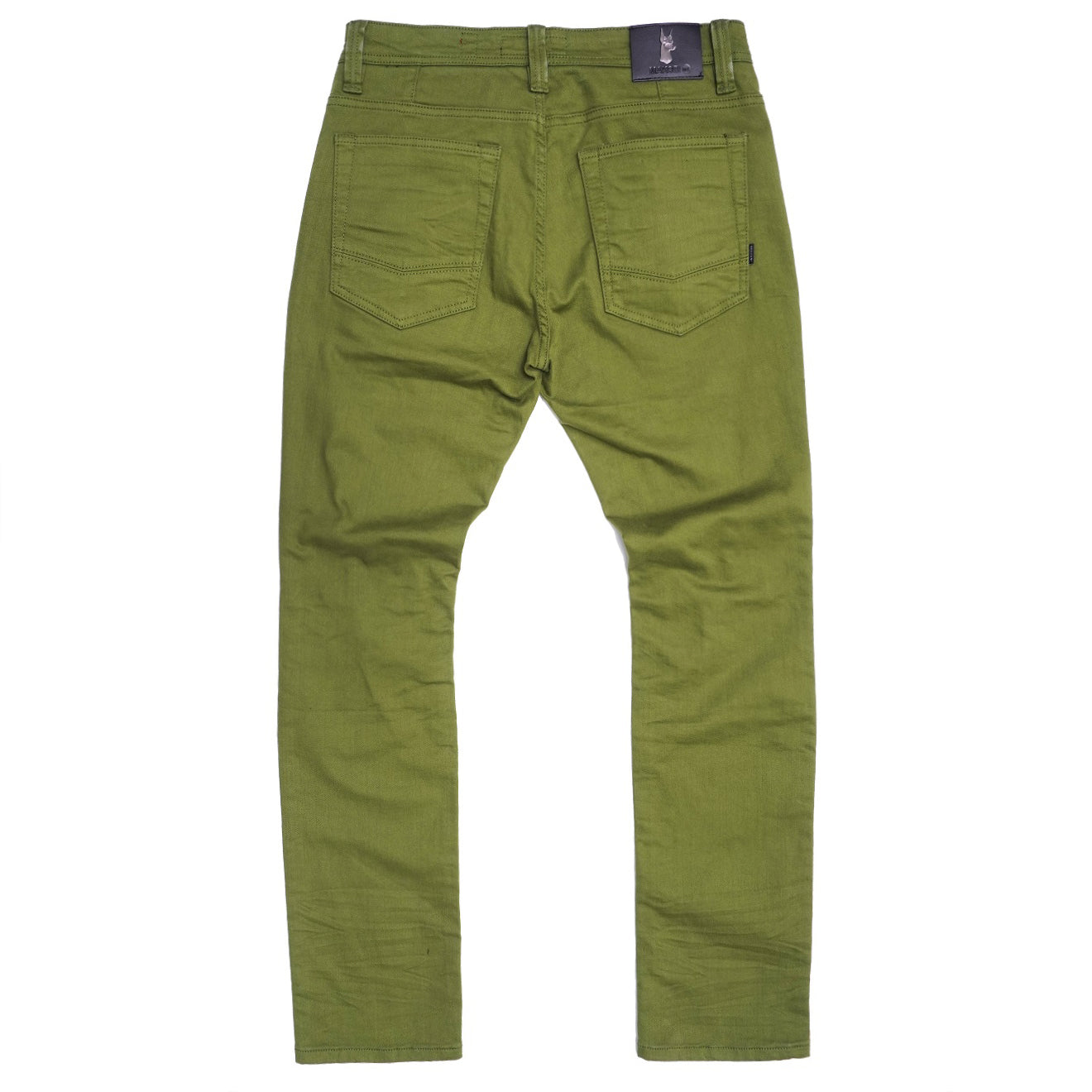 M1932 Makobi Brighton Shredded Twill Jeans - سبز