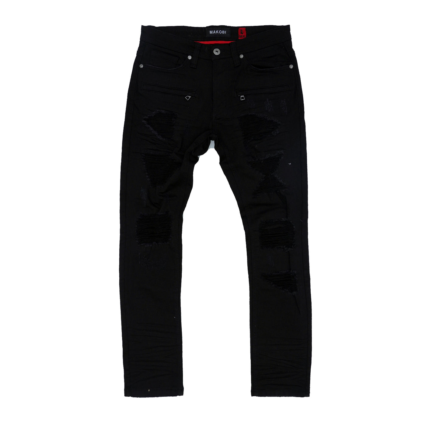 M1944 Pipa Shredded Jeans - Black/black