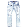 M1944 Pipa Shredded Jeans - Light Wash