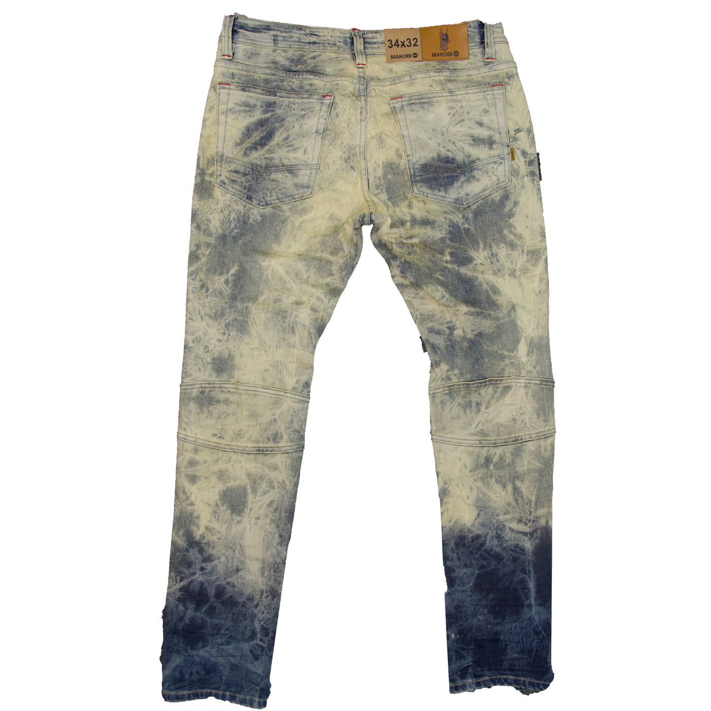 M1952 Makobi Fire Shredded Jeans - Dirt Wash