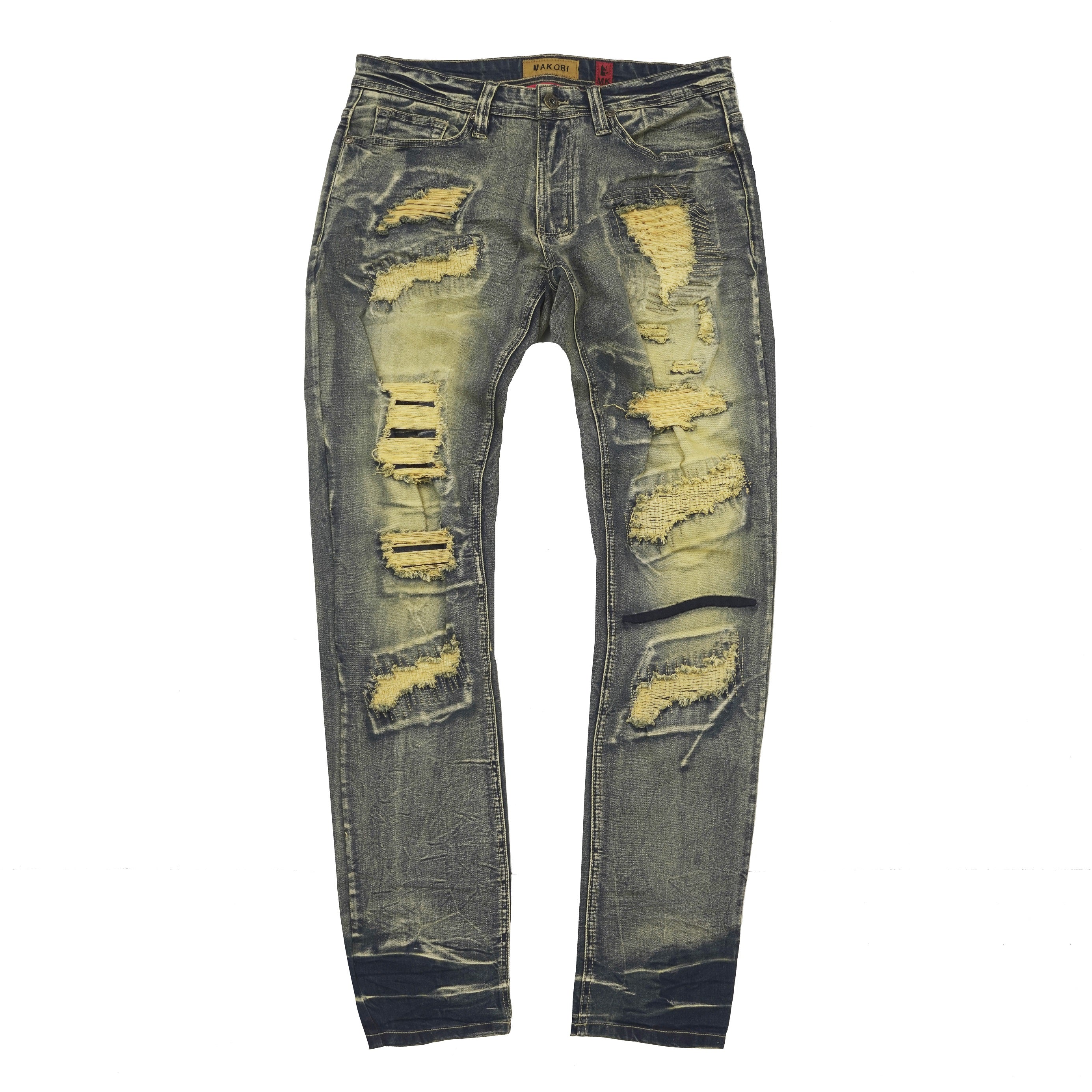 M1974 Luciano Jeans- Dirt – Makobi Jeans USA