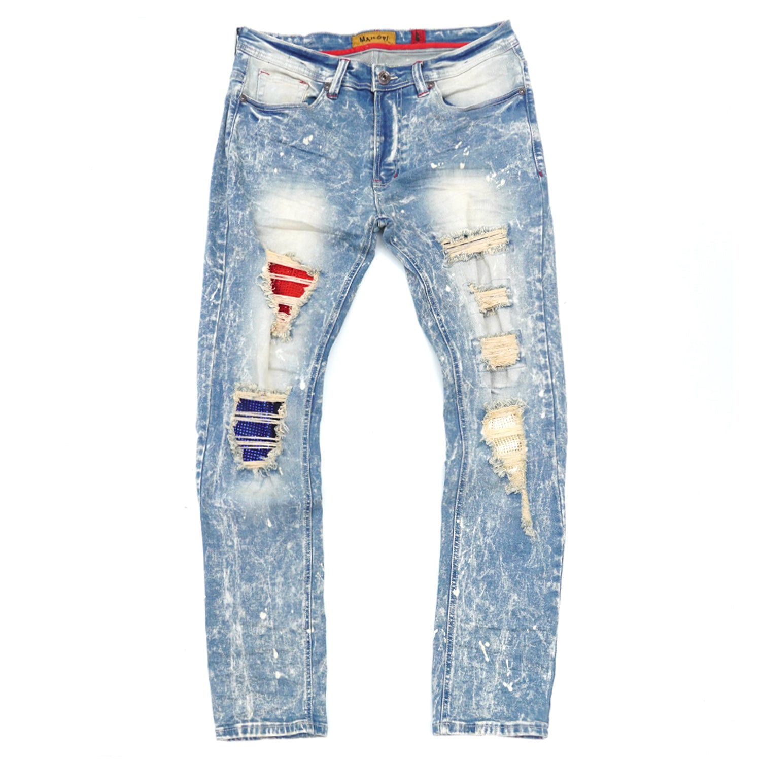 Makobi M1981 Go Gettas Denim Jeans in Dirt, view 2