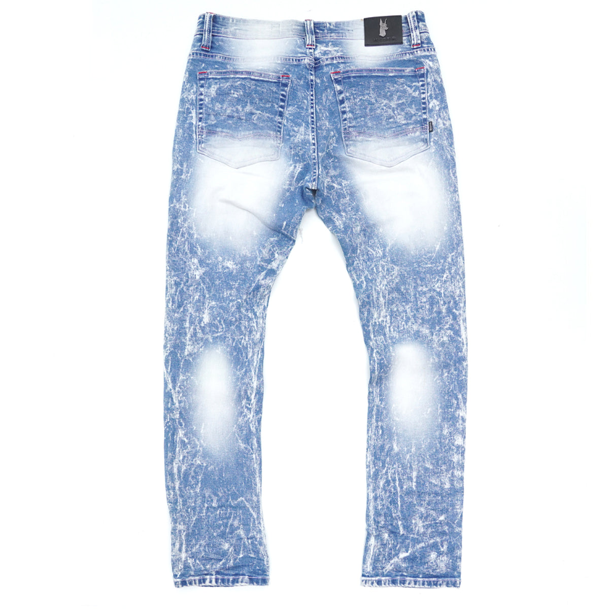 Makobi M1981 Go Gettas Denim Jeans in Light Wash, view 4