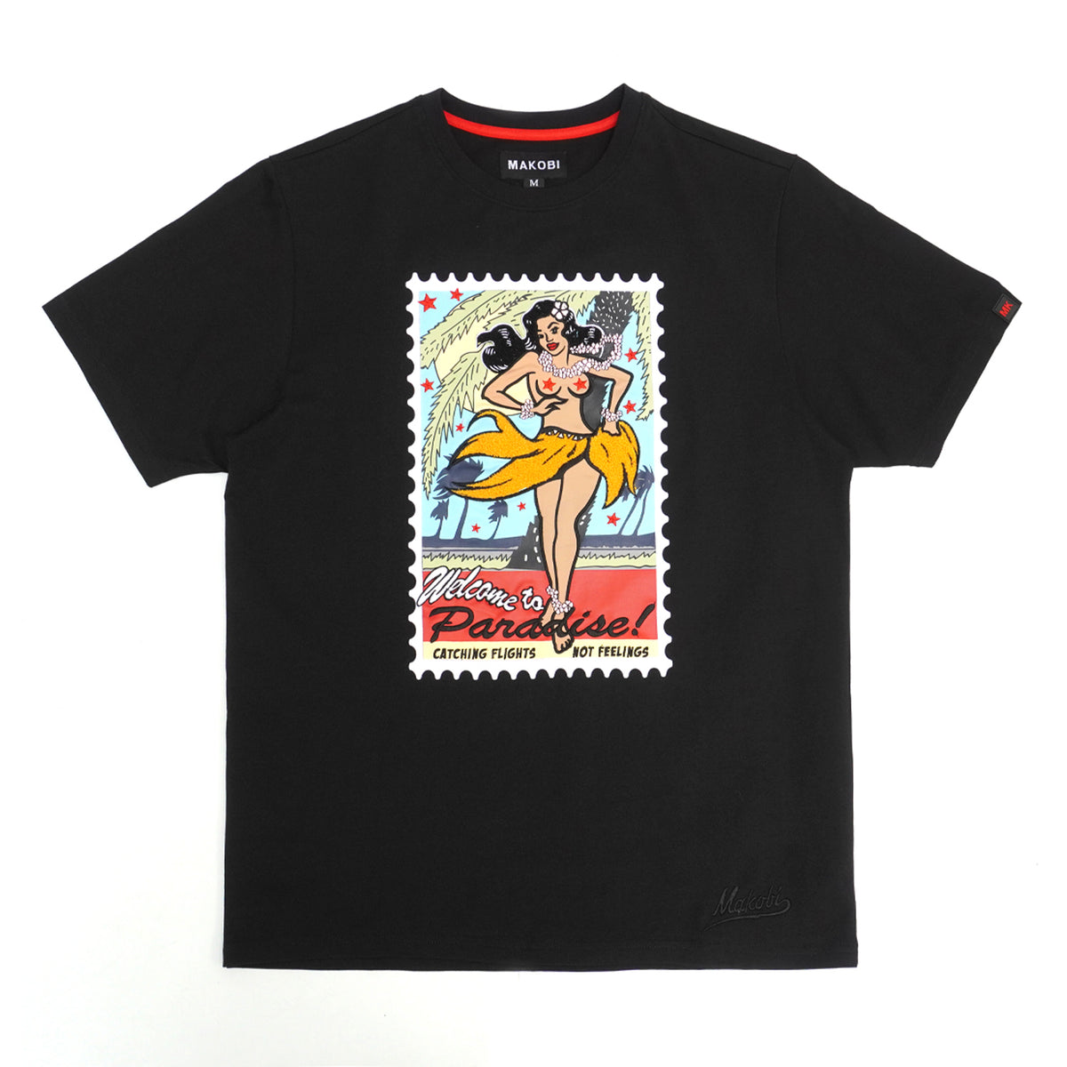 Makobi M198 Makobi Paradise Tee in Black