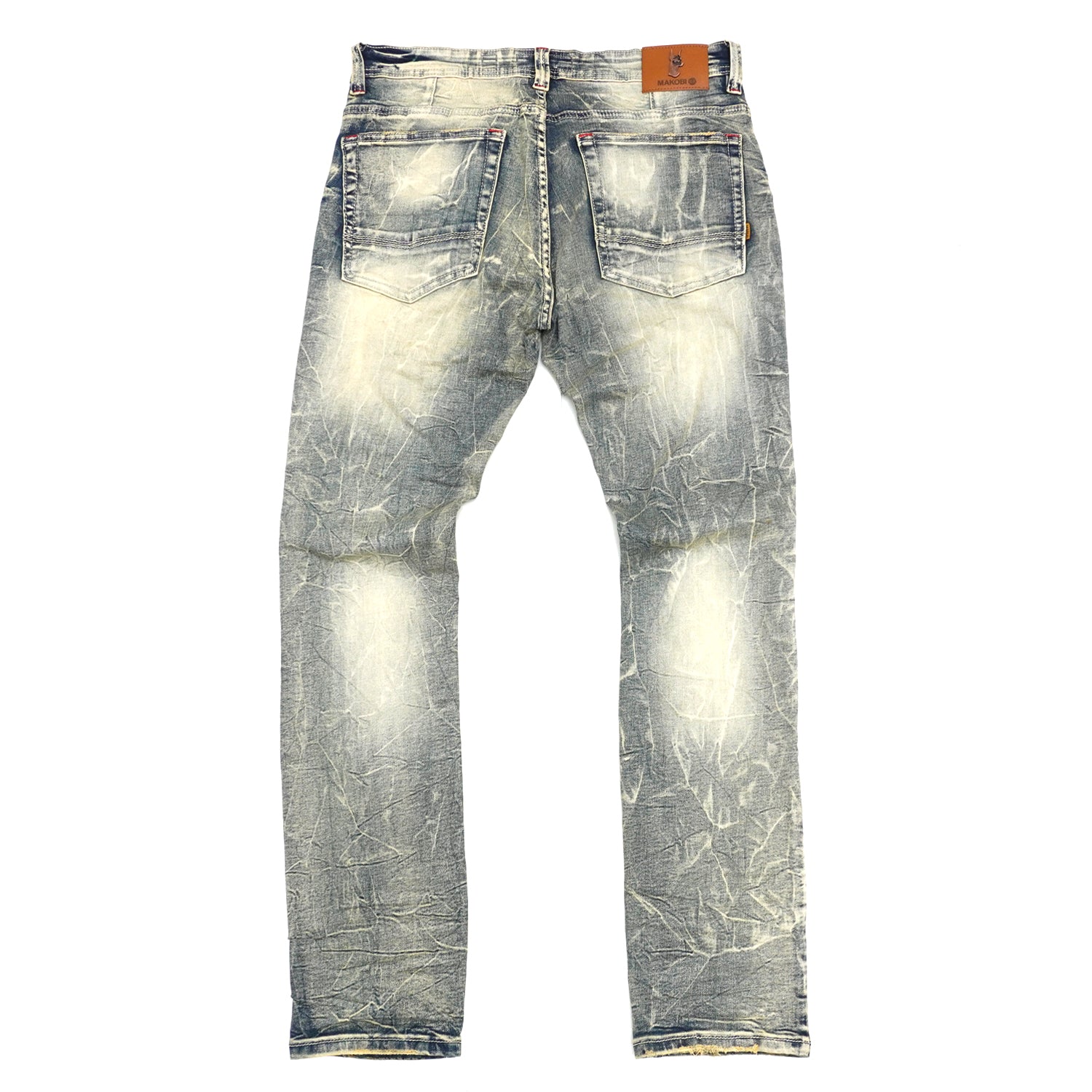 M1990 Leaders Denim Jeans - Dirt – Makobi Jeans USA