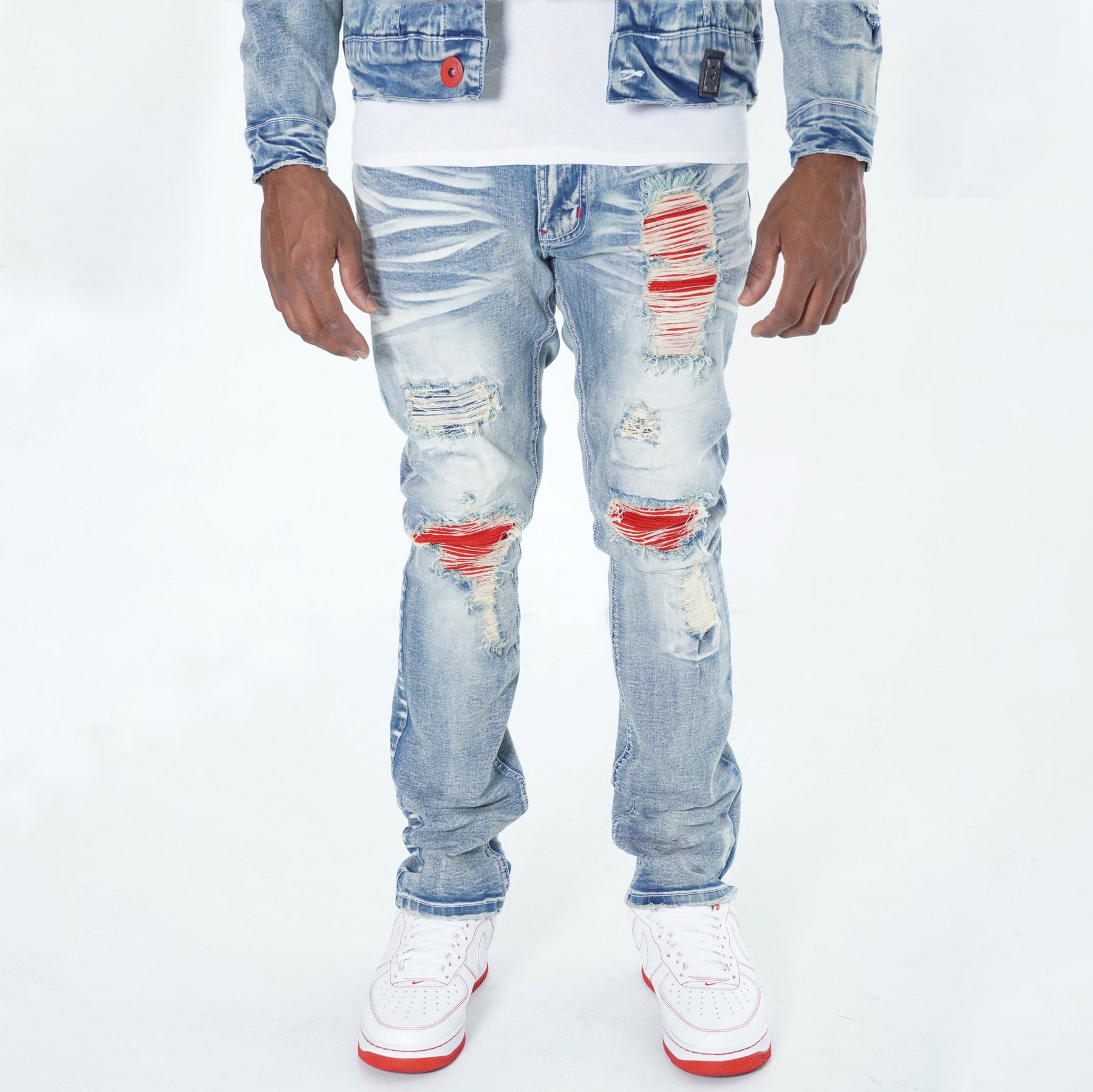 M1990 Olori Denimu sokoto - Light Wẹ