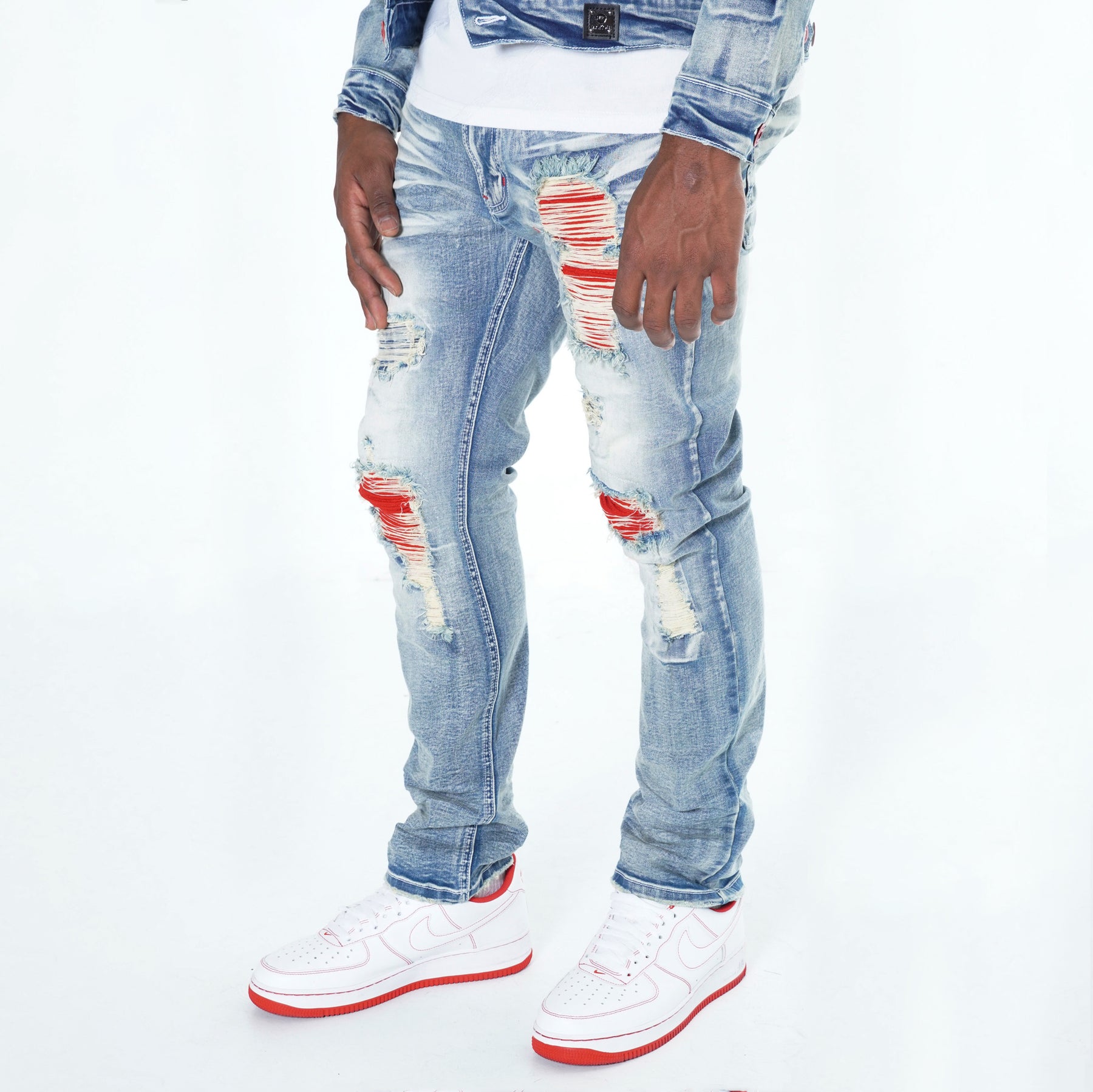 M1990 Olori Denimu sokoto - Light Wẹ