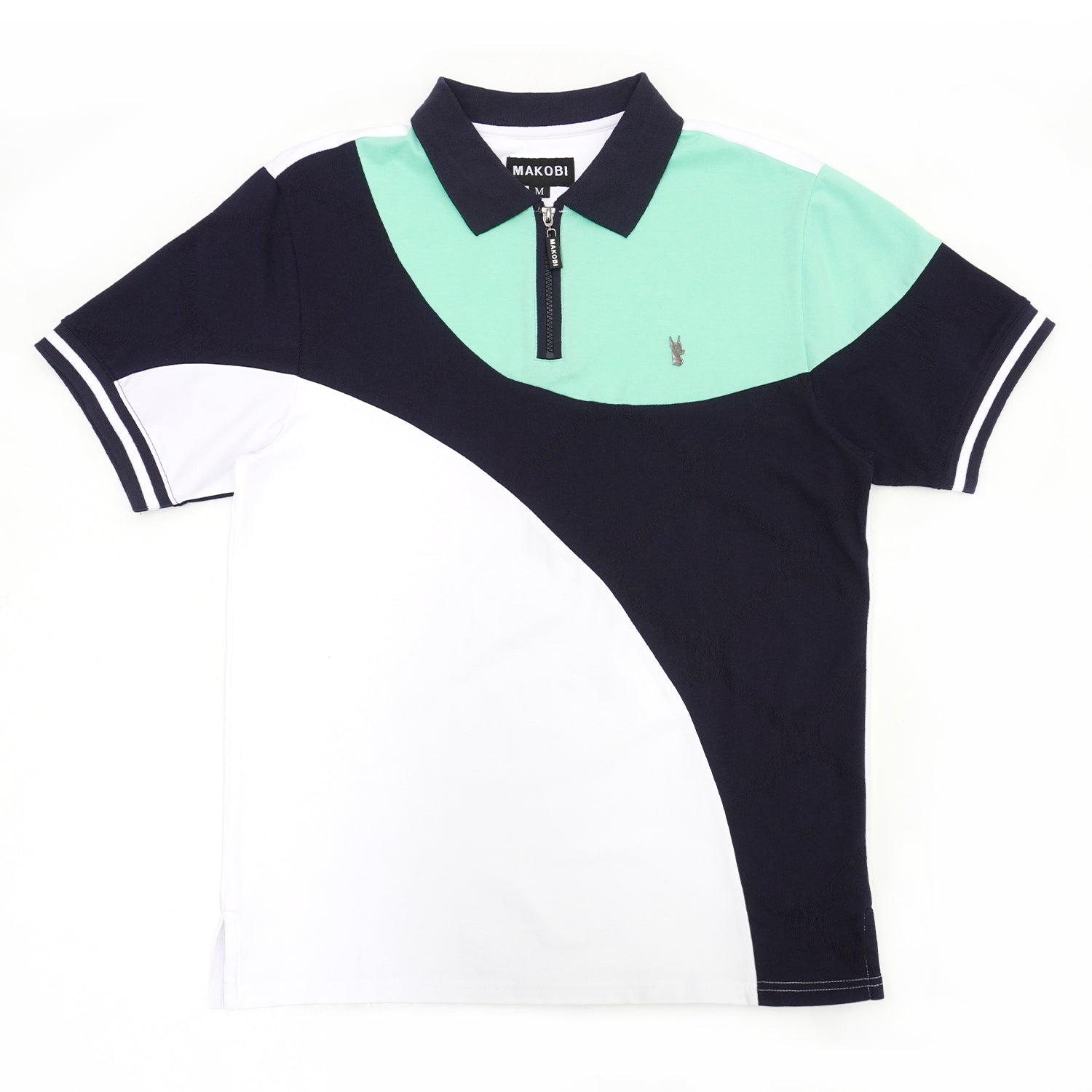 M201 Monogram Polo Shirt - ọgagun