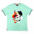 Makobi M219 Flamingo Tee in Mint