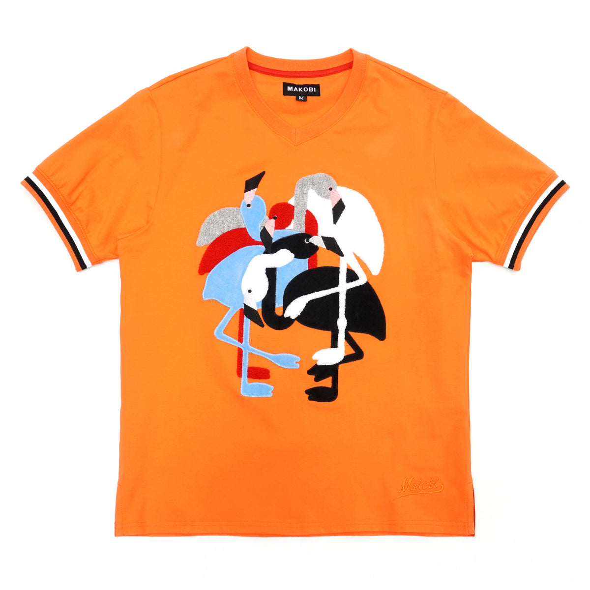 Makobi M219 Flamingo Tee in Orange