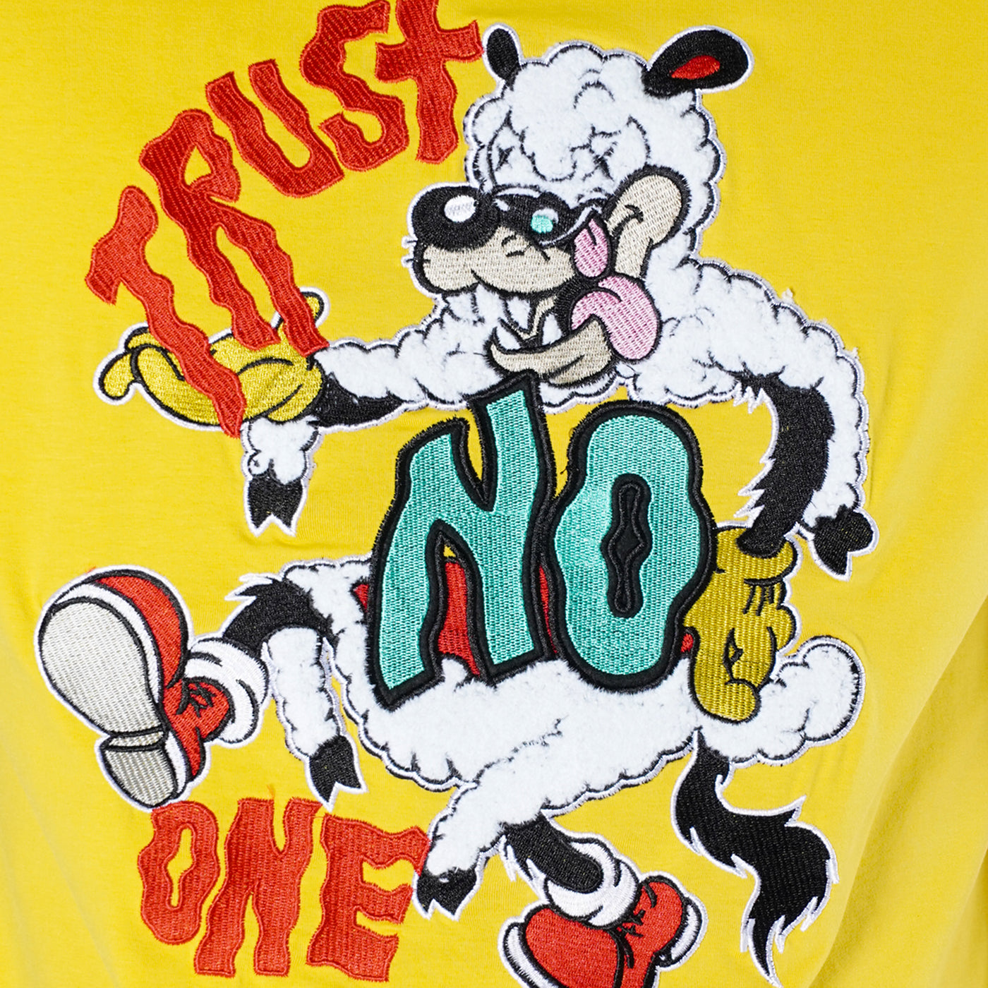 M227 Trust No One Tee - Yellow