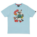 Makobi M227 Trust No One Tee in Light Blue