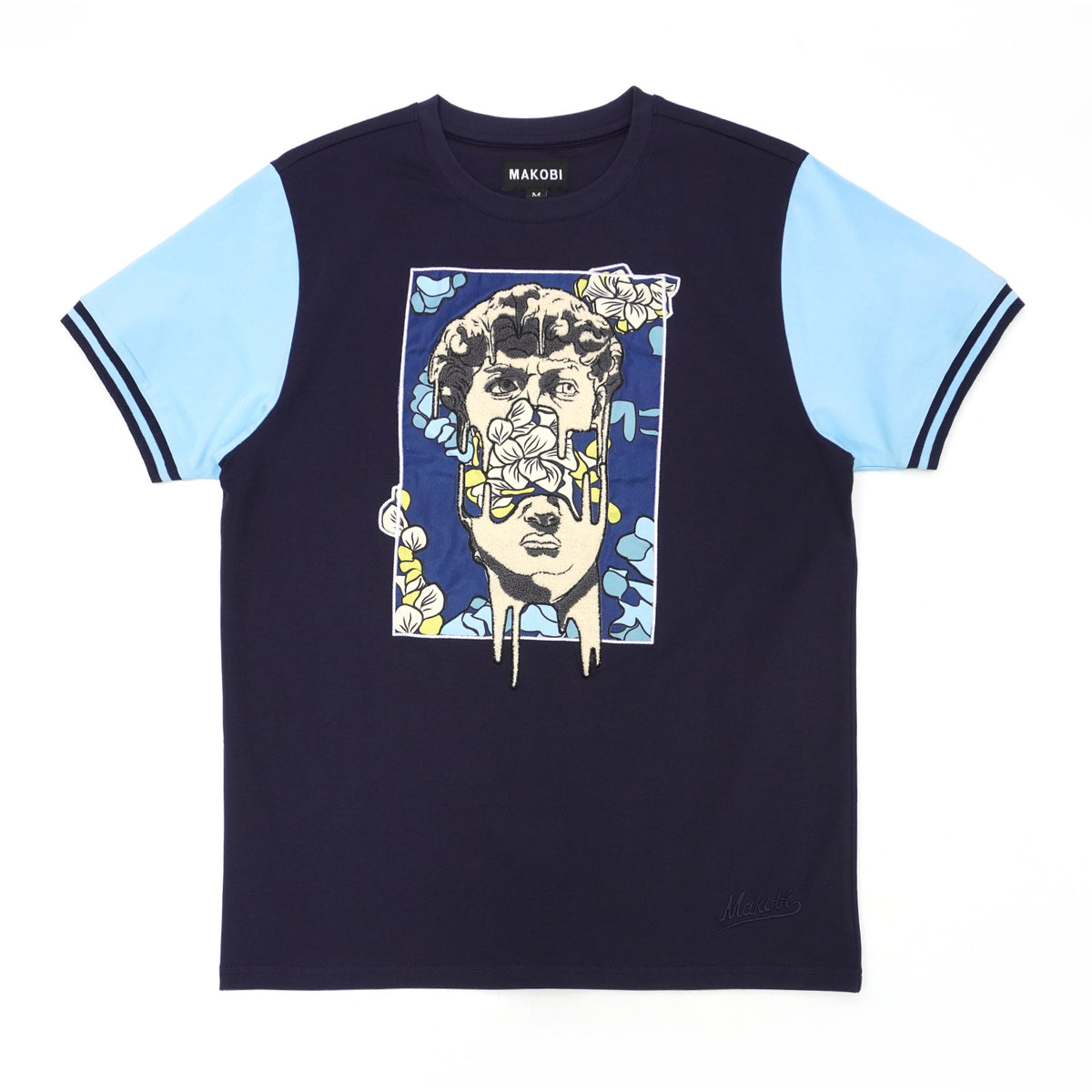 Makobi M267 David Tee in Navy