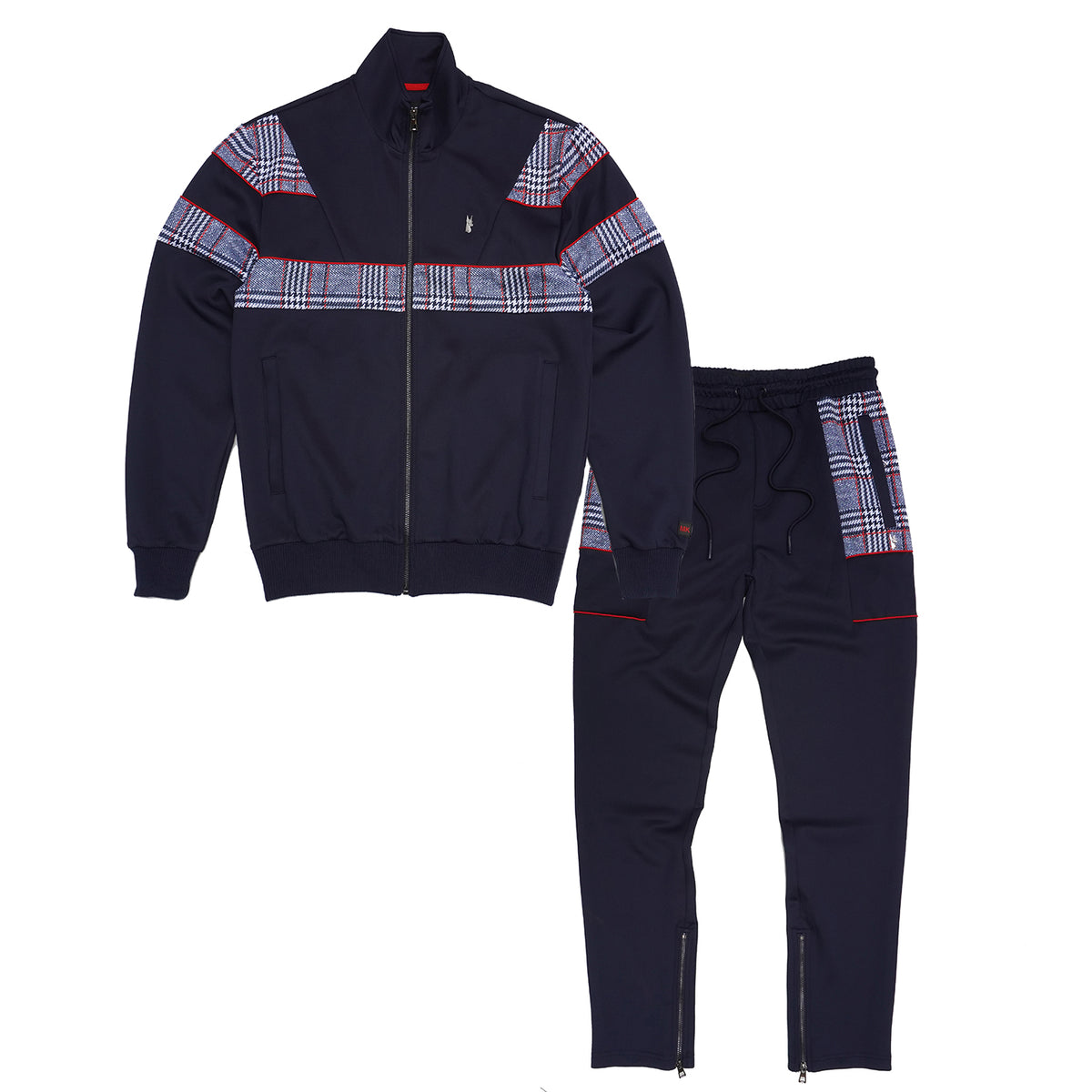 M2780 Makobi PolyPlaid Track Set - Navy