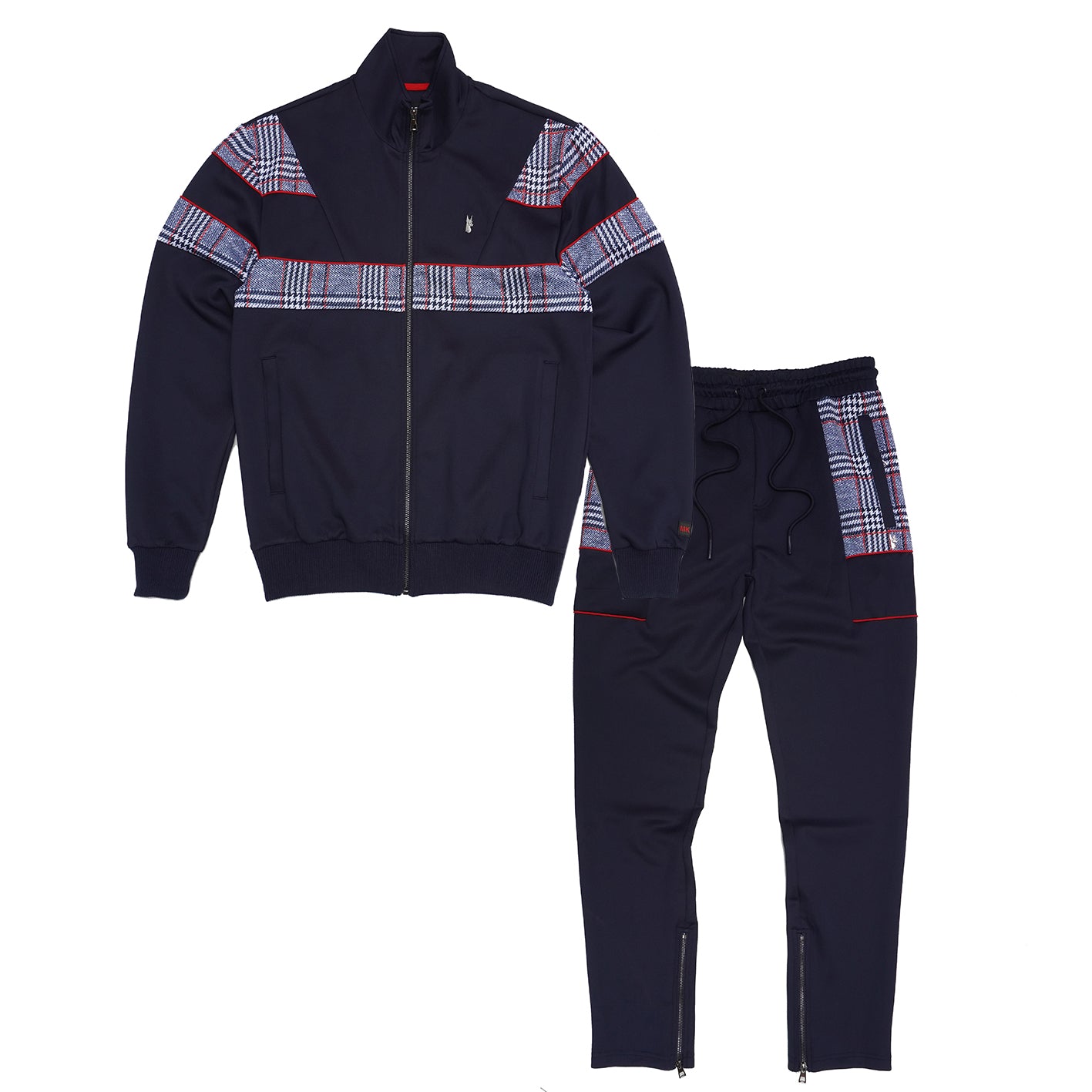 M2780 Makobi PolyPlaid Track Set - Navy