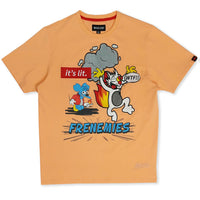 Makobi M293 Frenemies Tee in Peach