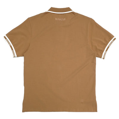 M365 Makobi Essential Polo Shirt - Mocha