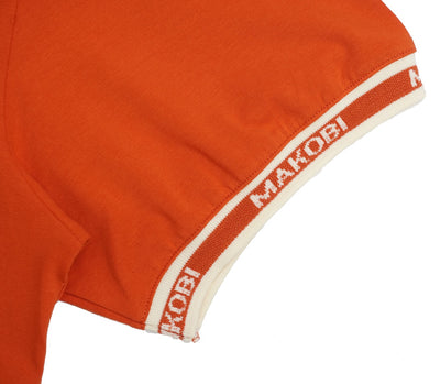 M365 Makobi Awọn ibaraẹnisọrọ Polo Shirt - Orange