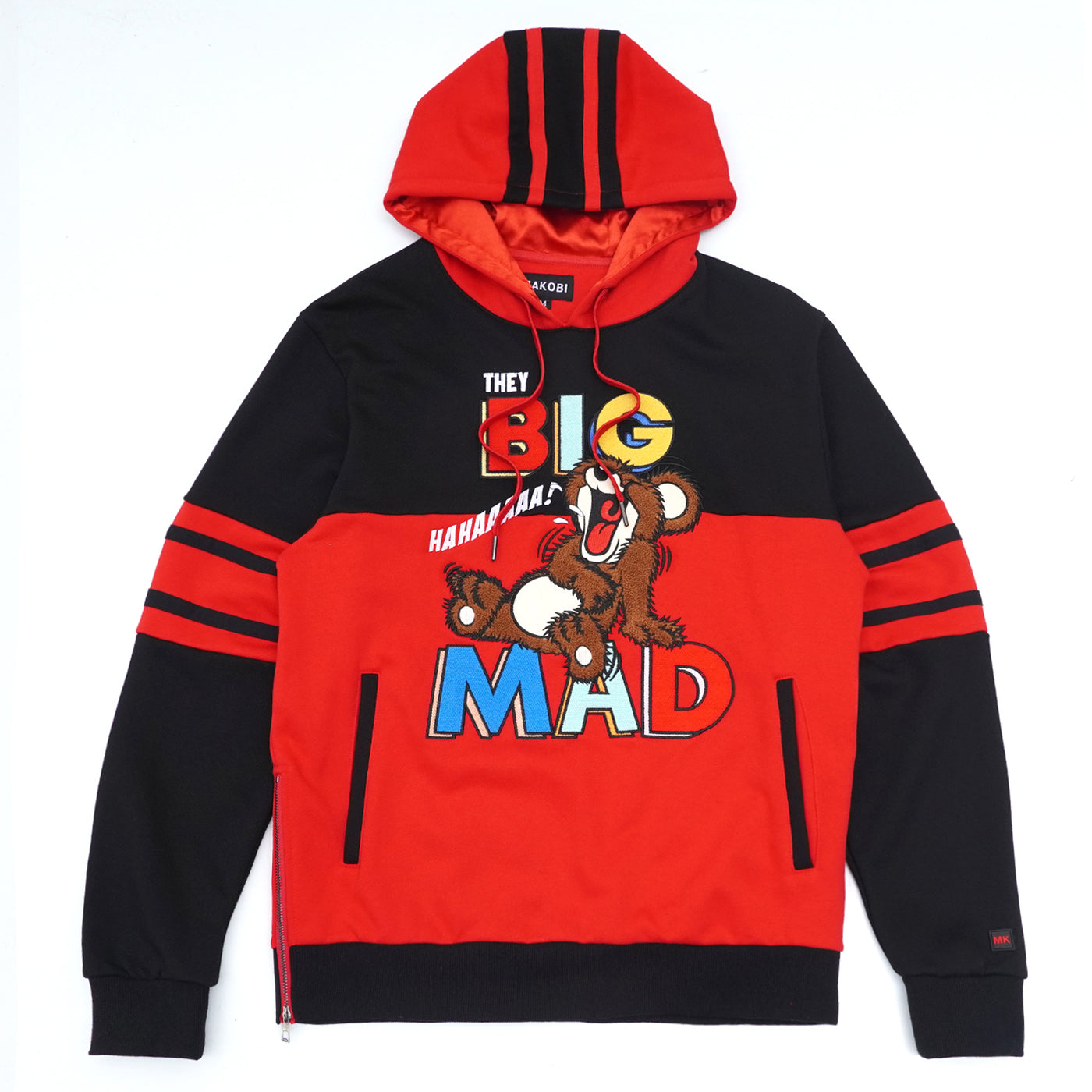 M3701 Big Mad Hoodie - Red