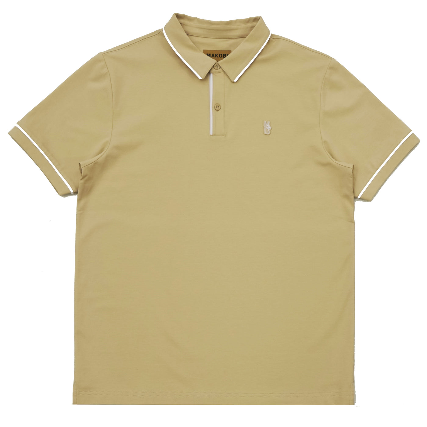 M383 Makobi Luciano Polo Shirt - Khaki