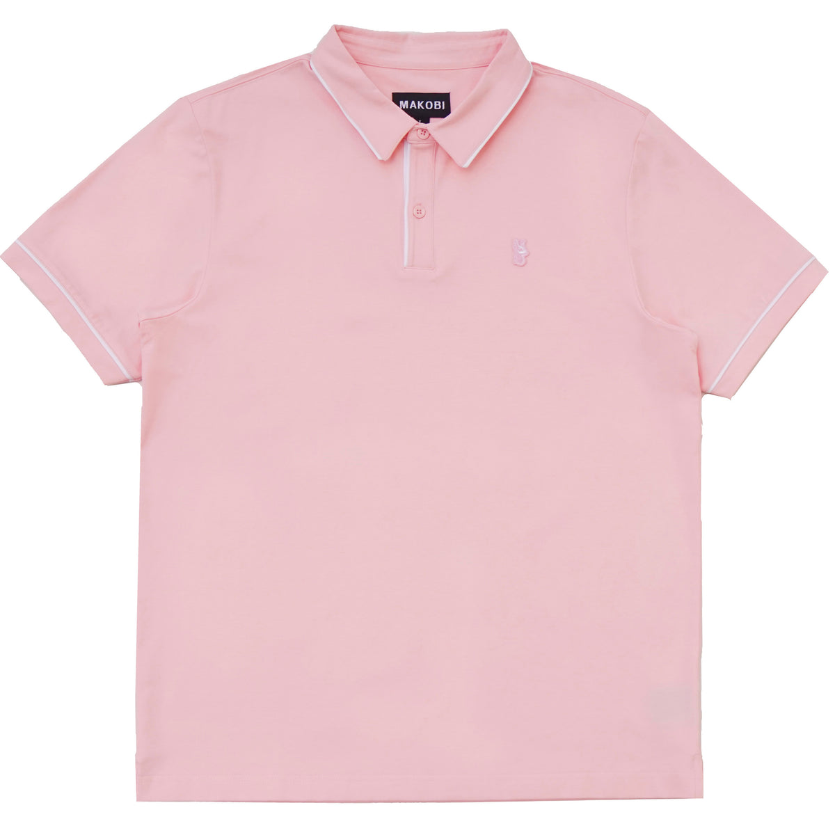 M383 Makobi Luciano Polo Shirt - Pink