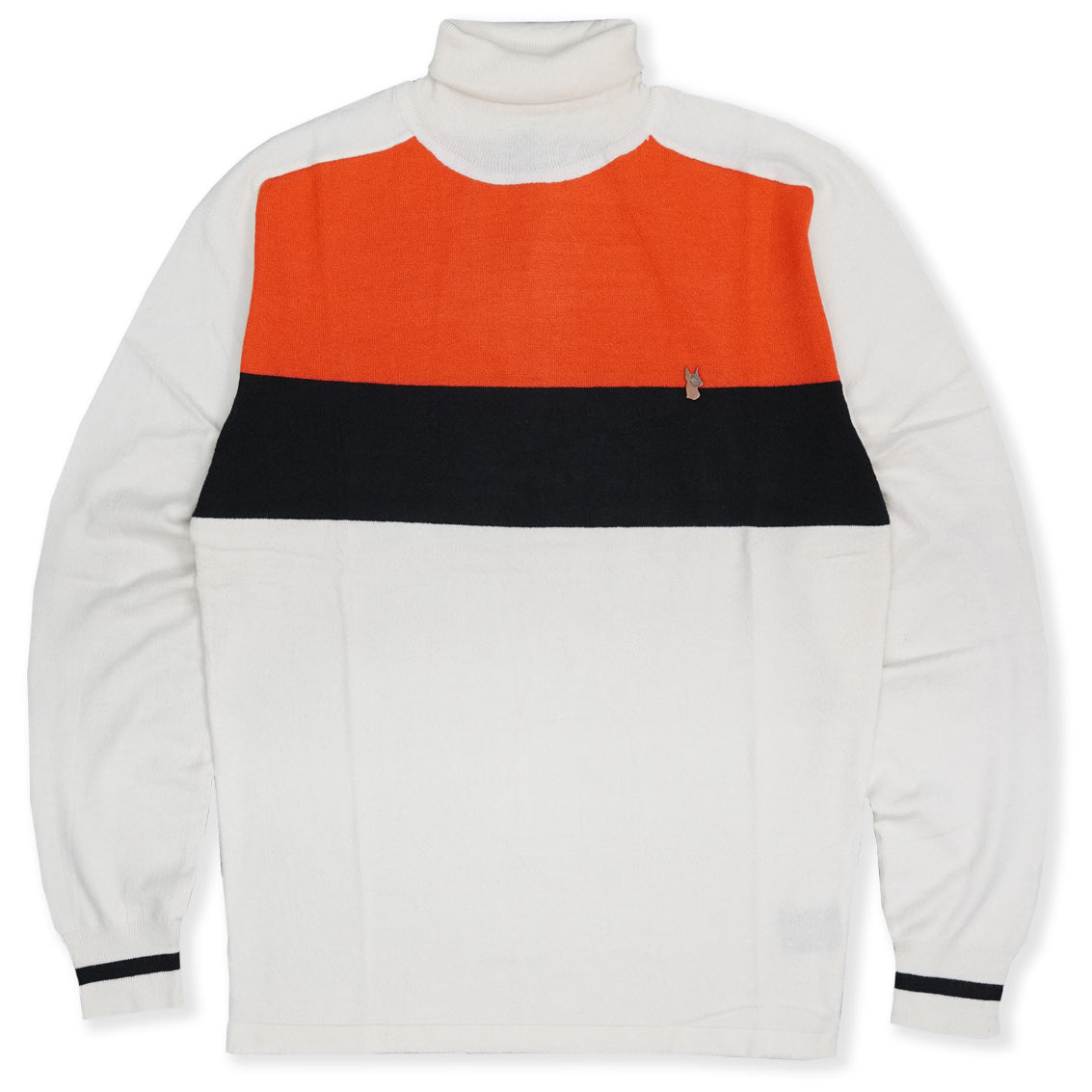 M4000 Turtle neck Knit Sweater - Natural