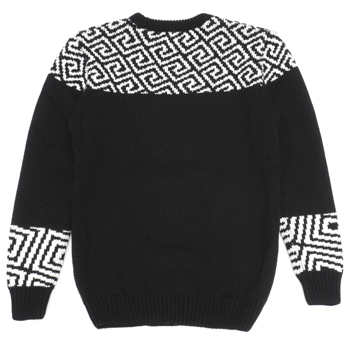 Makobi M4131 Leo Knit Sweater in Black, view 4