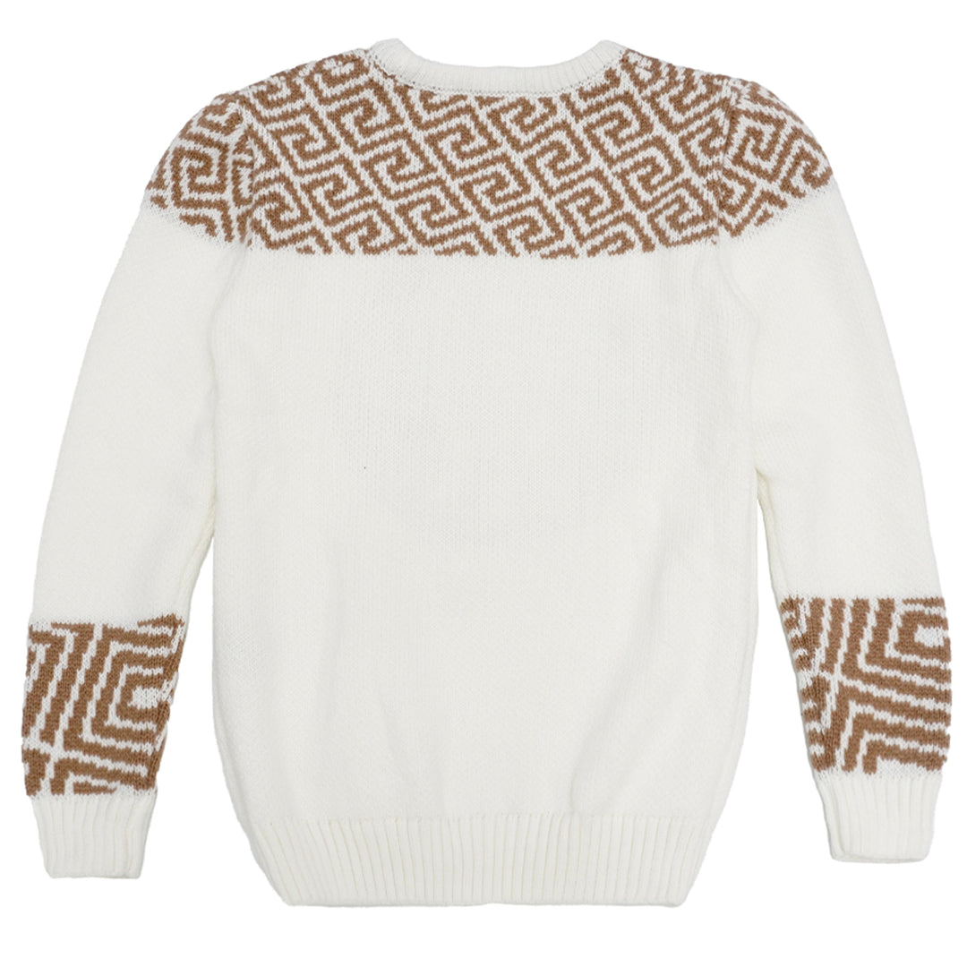 M4131 Leo Knit Sweater - Natural