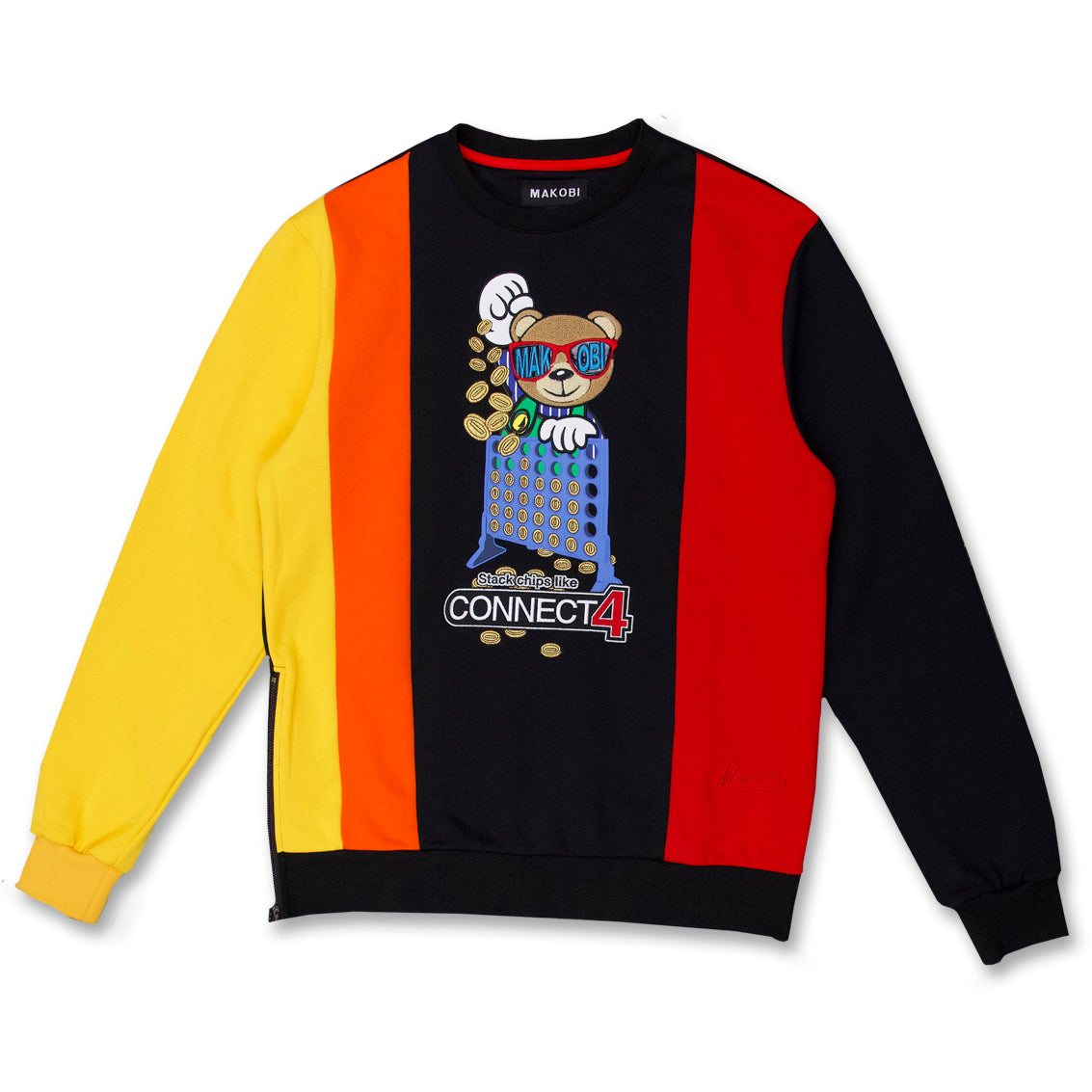 Makobi M4141 Connect Sweater in Black